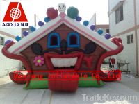 2011 hot sale snail inflatable paly house