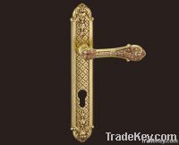 Noble Brass Door Handle Locks With