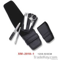 5pcs PU pouch manicure set