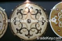 Medallions mosaic patterns water cut modern design