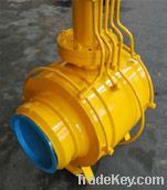 Fully welded ball valve