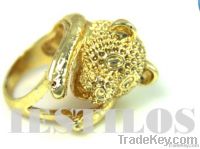 Hot sell rhinestone rings on promotion 100% guaranteed quality