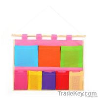 colorful four/five/eight/twelve/four-rank & eight-pockets hanging bag