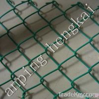 galvanzed chain link fence