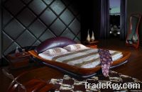 Modern leather bed GT-B101