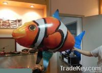 AIR SWIMMERS FLYING REMOTE CONTROL CLOWN FISH FAST SHIPPING!