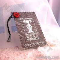 Fashion Paper Hang Tag For Garment