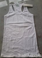 100% Cotton Tank Top, (Sleeveless) for Ladies