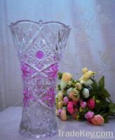 fashion clear crystal glass vase  gift