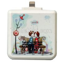 2014 Newest unique portable rechargeable mobile phone travel charger for iphone 5 5s 5c From China