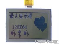 128X64 graphic fstn cog lcd module 6806N