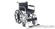 Chromed Steel Manual Wheelchair From Hong Kong