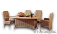 Besse Wicker Dining Set