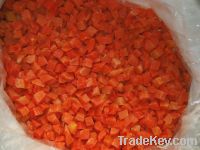 Frozen Carrot Dices