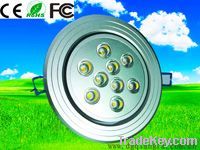 LED ceilling/down  light(9w, 810-900lm, 132x70mm)