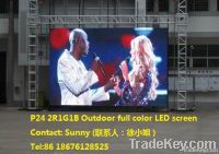 Outdoor LED video wall