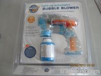 newest style of bubble gun with 6 led lights