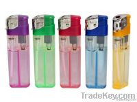 electronic lighter with five transparent color