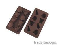 6 Cavities Silicone Chocolate Mold (X'mas)