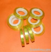 adhesive tape, sealing tape, sticky tape, stationary tape, gummed tape