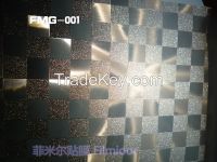 Window Decorative Film (no glue, static cling)