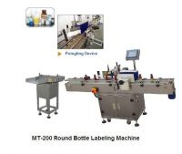 Round Bottle Labeling Machine