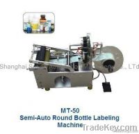 MT-50 semi automatic labeling machine From China