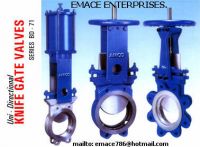 Knife Edge Gate Valves From India