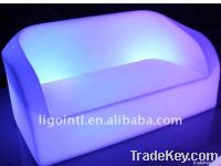 Waterproof Plastic Lighted Sofa