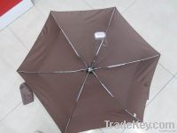 5-fold Umbrella, Ideal for Promotional Purposes, Made of Metal/Polyest