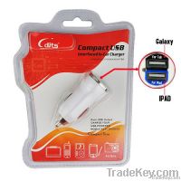 COMPACT DUAL USB CAR CHARGER