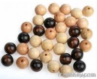 Round Wooden Beads