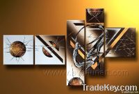 Abstract Painting on canvas