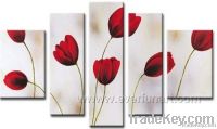 Decorative Flower Canvas Art