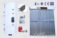 split pressurized solar water heater