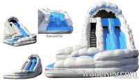 commercial grade inflatable water slide