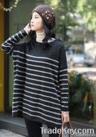 Fashion Stripe Leisure Sweater