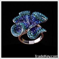 new fashion flower rings