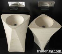 marble home decoration washing washbasin stone carving