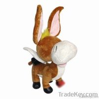 Plush donkey