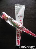 BOPP flower sleeves for single rose