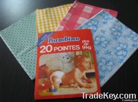 baby plastic tie-pant PVC/PEVA diaper