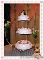 3 tier metal cake stand for wedding