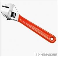 PVC dipped handle adjustable wrench