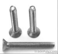 Machine screw flat head