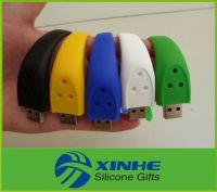 2015 Free Samples Silicone Bracelet USB Flash Memory