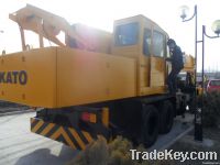 Used kato truck crane 25 ton