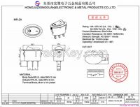 Rocker switch  MR-2A