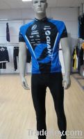 Cycling Team Wear Jersey, Made of 100% Polyester Knitted