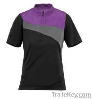 Lady's Fashionable Cycling Jersey with Great Fit, Available in S to XL